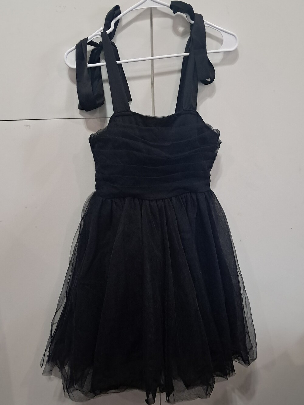 Mabel Size Small Black Tulle Party Cocktail Dress
